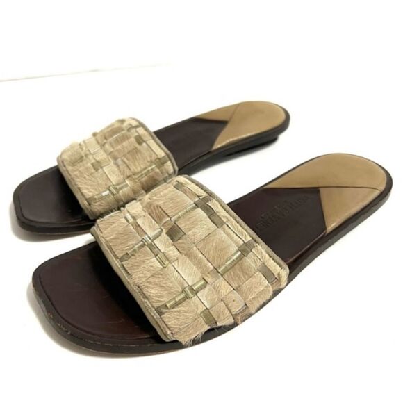 BOTTEGA VENETA CALF HAIR MONTE CARLO SLIDE SANDALS SIZE 5.5 - Picture 14 of 14